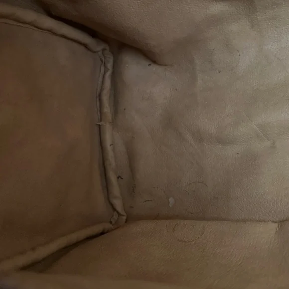 GUCCI Boston Bag $1295 Monogram Canvas, Dark Brown Leather Trim & Green-Red Web - Picture 10 of 17